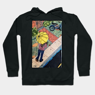 Walking in the Rain Hoodie